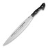 Cuchillo Bark River Barong Black Canvas Micarta