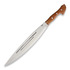 Cuchillo Bark River Barong Black Canvas Micarta