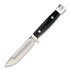 Coltello Bark River Canoe Black Canvas Micarta