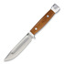 Coltello Bark River Canoe Black Canvas Micarta