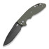 มีดพับ Hinderer XM Slippy Spanto, stonewashed DLC, olive drab