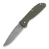 Hinderer - Firetac Spearpoint, working finish, olijfgroen