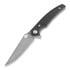 Cheburkov Voron M390 foldekniv, Black Carbon Fibre