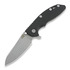 Saliekams nazis Hinderer XM-18 3.5 Gen6 Sheepsfoot, working finish, melns