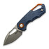 Isonzo Clip Point, blue