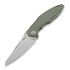 MKM Knives - Raut front flipper, zöld