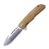 Clap, natural canvas micarta