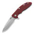 Hinderer - XM-18 3.5 Tri-Way Spearpoint, sw blue, piros