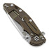 Hinderer XM-18 3.5 Tri-Way Spearpoint foldekniv, sw bronze, sort