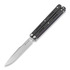 Maxace Serpent Striker butterfly knife, blue liners