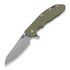 Hinderer - XM-24 4.0 Tri-Way Sheepsfoot, working finish, olivgrön