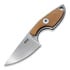MKM Knives Mikro 1 - Stonewashed - Canvas Micarta 颈刀, natural MKMR01-NC