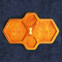 Audacious Concept - EDC Tray HEX, 橙色