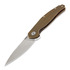 Goccia, bronze anodized titanium