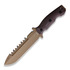 Halfbreed Blades - Large Survival Knife, hnedá