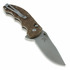 Benchmade Axis Flipper folding knife, brown 300SN