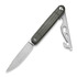 Crit, green micarta