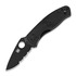 Spyderco - Persistence Lightweight Black Blade, hammastera