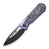 Складний ніж We Knife Baloo Purple Titanium, Shredded Crabon 21033-3