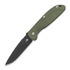 Zavírací nůž Hinderer Firetac Spanto Tri-Way Battle Black, OD Green G10