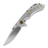 มีดพับ Olamic Cutlery Wayfarer 247 Purist, Jeweled Ti, Satin