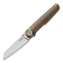 Nóż składany MKM Knives Miura, Integral titanium handle - Bronze Anodized MKMI-TBR
