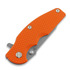 Skladací nôž Hinderer Jurassic Magnacut Slicer, Tri-Way Battle Blue, Orange G10
