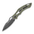 Fox Edge Sparrow G-10 折り畳みナイフ, 緑