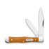 Case Cutlery - Small Swell Center Jack, Natural Canvas Micarta Smooth