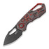 MKM Knives Isonzo Clip Point BW folding knife, Lava Flow CF MKFX03-3CLD