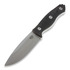 Bark River STS-4 Black Canvas kniv