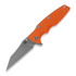 Skladací nôž Hinderer Eklipse 3.5" Wharncliffe Tri-Way Working Finish Orange G10