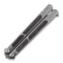 Maxace Covenant 3.0 butterfly knife, Purple CF Inlay