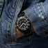 Marathon 41mm MaraGlo Black Navigator w/ Date (NAVDM)- ballistic strap