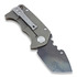 Briceag Medford Panzer Ti, flamed blade, Ti bronze