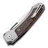 Lionsteel Twain 折り畳みナイフ, Grey Ti, Green Canvas Micarta TWGYCVG