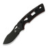 Fobos Knives - Tier1-Mini Mini, G10 Black - Red Liner, preto