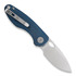 Vosteed Acorn Linerlock Blue Micarta Taschenmesser