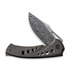 We Knife Swiftfin Damasteel, Tiger Stripe Flamed Ti WE23051-DS1