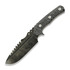 Wander Tactical - Uro Saw, Black Micarta, Marble Finish