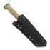 Wander Tactical Centuria DP, Brown Micarta, Black Blood Finish