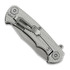 Hinderer Project X S45VN Clip Point Tri-Way Stonewash Black G10 foldekniv