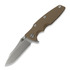 Hinderer Eklipse 3.5 S45VN Spearpoint Tri-Way Stonewash FDE G10 foldekniv