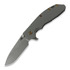 Hinderer - XM-24 4.0 S45VN Slicer Hollow Tri-Way Battle Light Blue, Grey G10