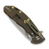 Πτυσσόμενο μαχαίρι Hinderer XM-24 4.0 S45VN Slicer Hollow Tri-Way Battle Bronze, Red G10