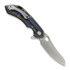 Olamic Cutlery Wayfarer 247 Mouflon, Blue+Bronze Stonewash Ti, Satin