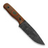 Work Tuff Gear Voyageur puukko, apo blade, orange camo handle