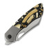 Olamic Cutlery WhipperSnapper BL Wharncliffe, Light Blast Ti, Mammoth Ivory