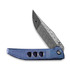 We Knife Ezinta Damasteel, Crystalized Blue/Purple Titanium WE22041-DS1