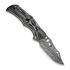 CIVIVI Biophase Damascus, Gray Aluminum/CF/Black G-10 C23083C-DS1